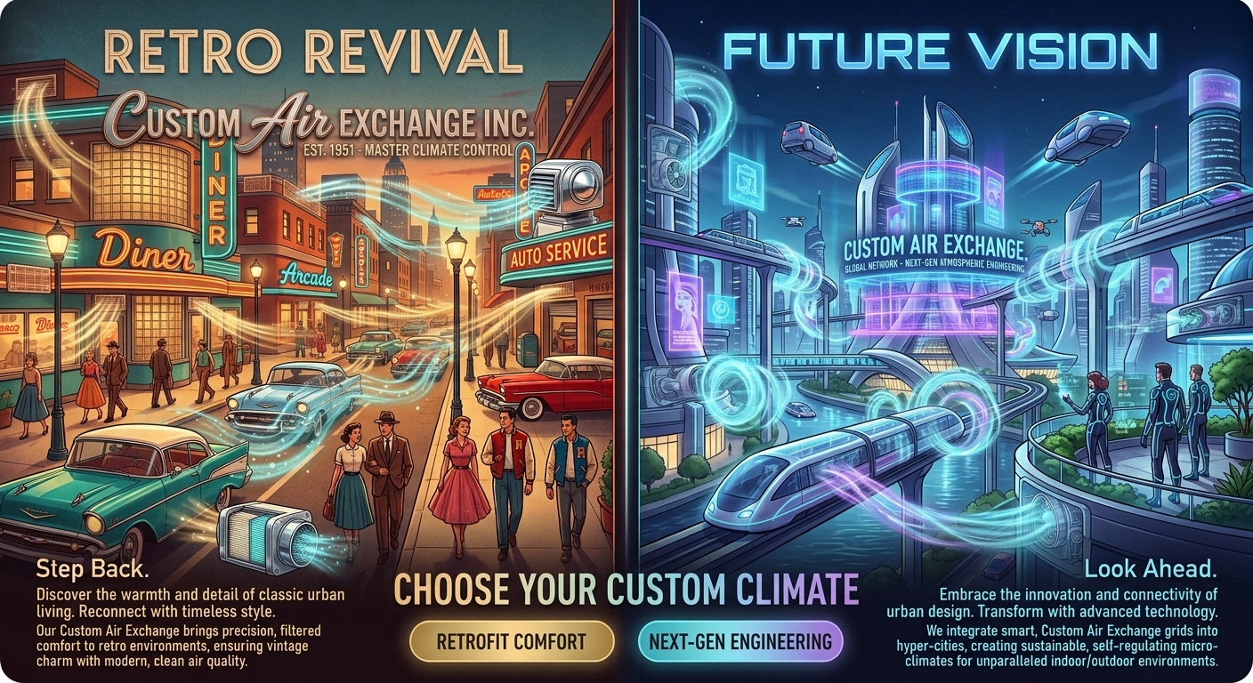 Custom Air Exchange Retro Revival and Future Vision